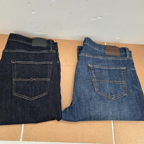 Lucky Brand 410 Men’s Athletic Straight Fit and slim Blue Jeans 40x34 2 of - Picture 1 of 6